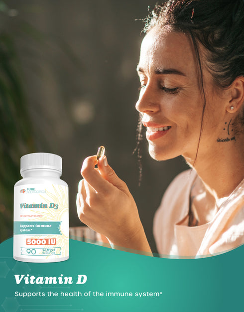 Vitamin D3 5000 IU Softgels